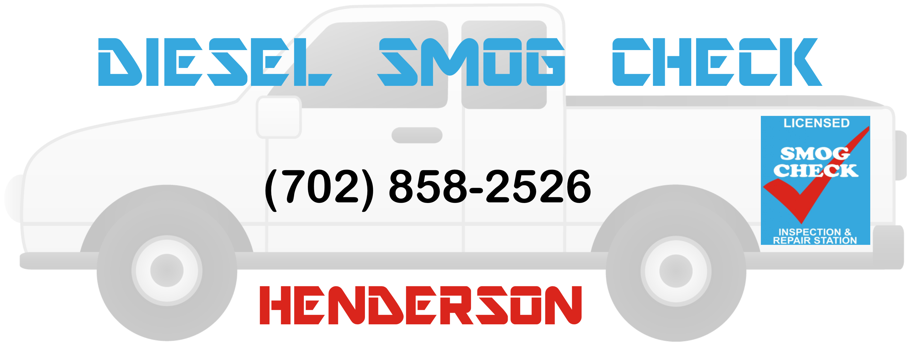DIESEL SMOG CHECK  HENDERSON LOGO